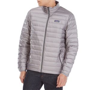 Mens Patagonia Silver/Grey Down Sweater Size S